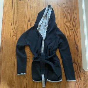 James Perse hooded sweatshirt jacket